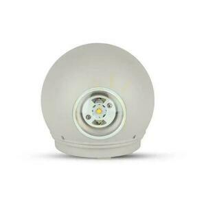 Fali lámpa V-TAC 4W LED szürke kerek IP65 VT-836 3000K 450lm. 1 Fali lámpa V-TAC 4W LED szürke kerek IP65 VT-836 3000K 450lm. small 1