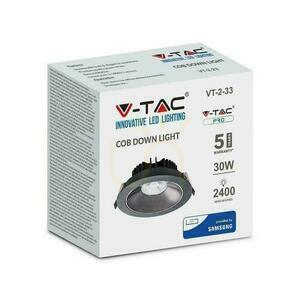 V-TAC SAMSUNG CHIP 30W Fekete Tilt VT-2-33 6400K 2400lm 5 év garancia 3 V-TAC SAMSUNG CHIP 30W Fekete Tilt VT-2-33 6400K 2400lm 5 év garancia small 3