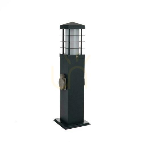 Jelölje be V-TAC kerti pólus 2 foglalat 45cm E27 IP44 grafit VT-1155-1