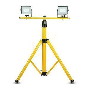 Kettős állvány reflektorokhoz V-TAC VT-41150 sárga 1,8 m small 1