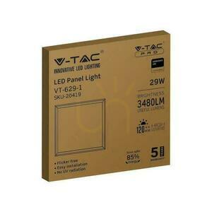 LED panel V-TAC 29W 600x600 SAMSUNG CHIP 120Lm/W VT-629-1 4000K 3480lm 5 év garancia 1 LED panel V-TAC 29W 600x600 SAMSUNG CHIP 120Lm/W VT-629-1 4000K 3480lm 5 év garancia small 1