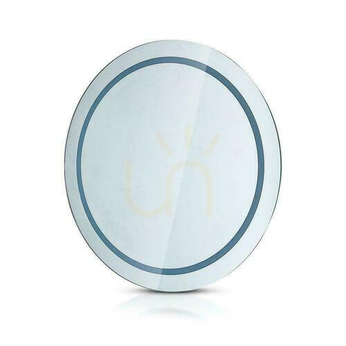 Jelölje be V-TAC Mirror 25W LED Anty Pár kerek 60cm IP44 érintéses CCT színben 3in1 VT-8602 3W1 85lm