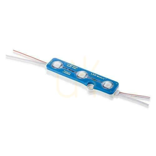 Jelölje be V-TAC LED modul 0.72W 3LED 160st SMD5050 IP67 VT-50503 szín kék 66lm
