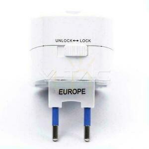V-TAC 8705 univerzális utazóadapter túlterhelés-védelemmel small 2