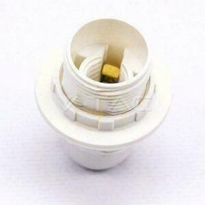 E14 V-TAC fehér foglalat anyával 2 E14 V-TAC fehér foglalat anyával small 2