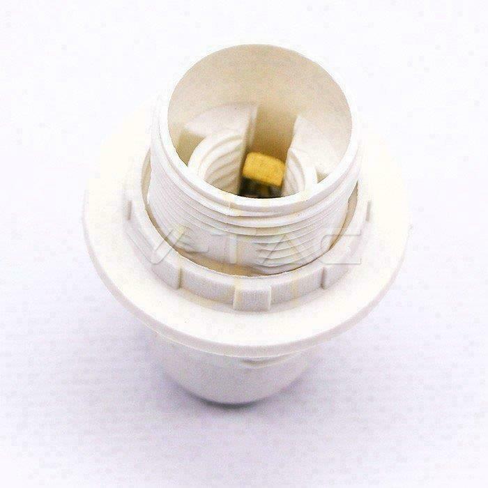 Előnézet E14 V-TAC fehér foglalat anyával E14 V-TAC fehér foglalat anyával