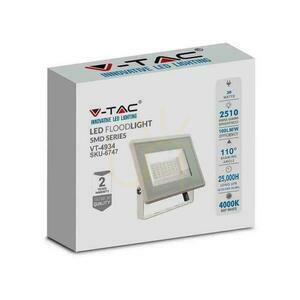 V-TAC LED projektor 30W SMD F-CLASS fehér VT-4934-W 4000K 2510lm. small 3