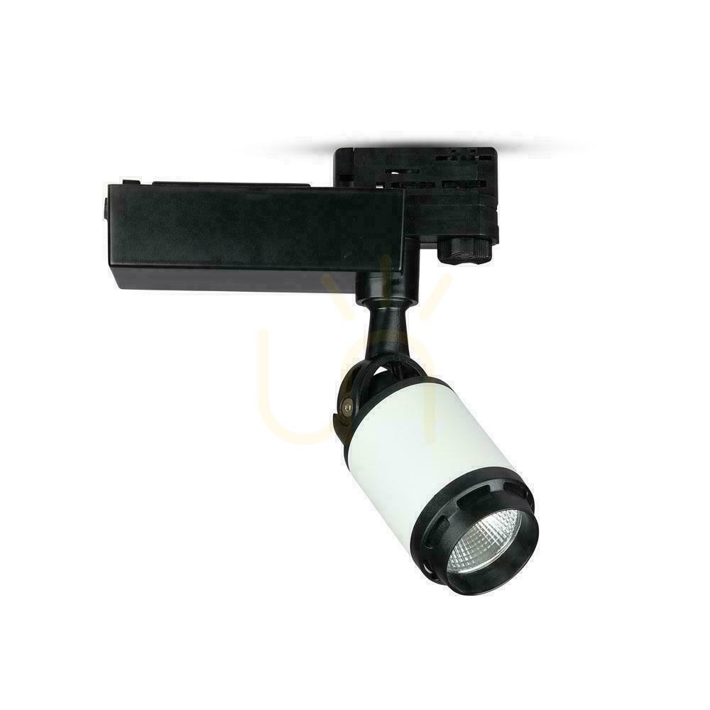 Kilátás LED-es lámpatest V-TAC Bus System 3F 10W 24st Fekete Fehér VT-4512 6400K 800lm LED-es lámpatest V-TAC Bus System 3F 10W 24st Fekete Fehér VT-4512 6400K 800lm