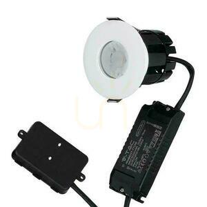 LED süllyesztett downlight V-TAC VT-7710D 10W tűzálló 90 perc, Bluetooth, CCT 2700-6500K, 850 lm, IP65, fehér small 2