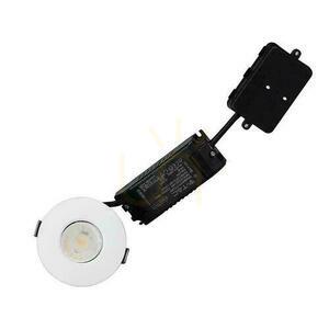 LED süllyesztett downlight V-TAC VT-7710D 10W tűzálló 90 perc, Bluetooth, CCT 2700-6500K, 850 lm, IP65, fehér small 3