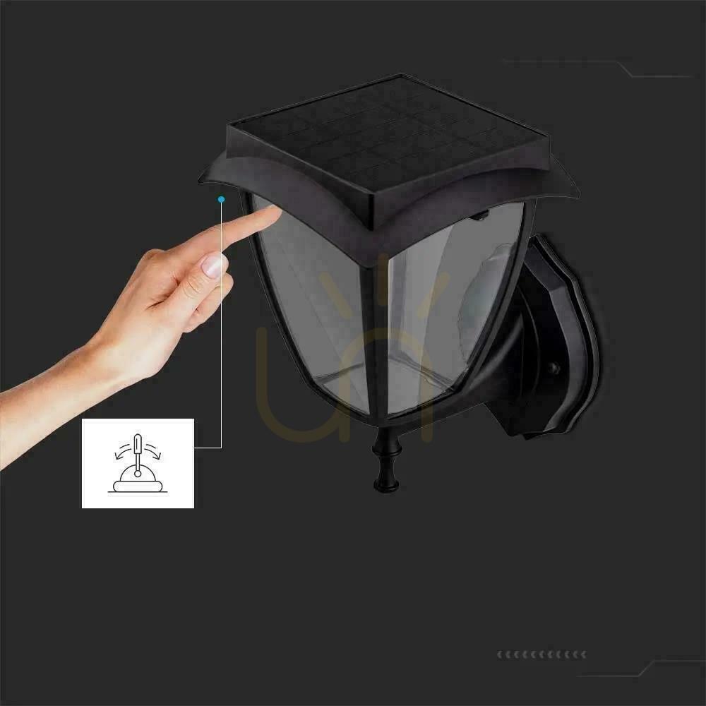 Jelölje be Kerti fali lámpa Solar V-TAC 2W LED IP44 VT-982 3000K + 6000K 110lm 3 év garancia 3 év garancia Kerti fali lámpa Solar V-TAC 2W LED IP44 VT-982 3000K + 6000K 110lm 3 év garancia 3 év garancia