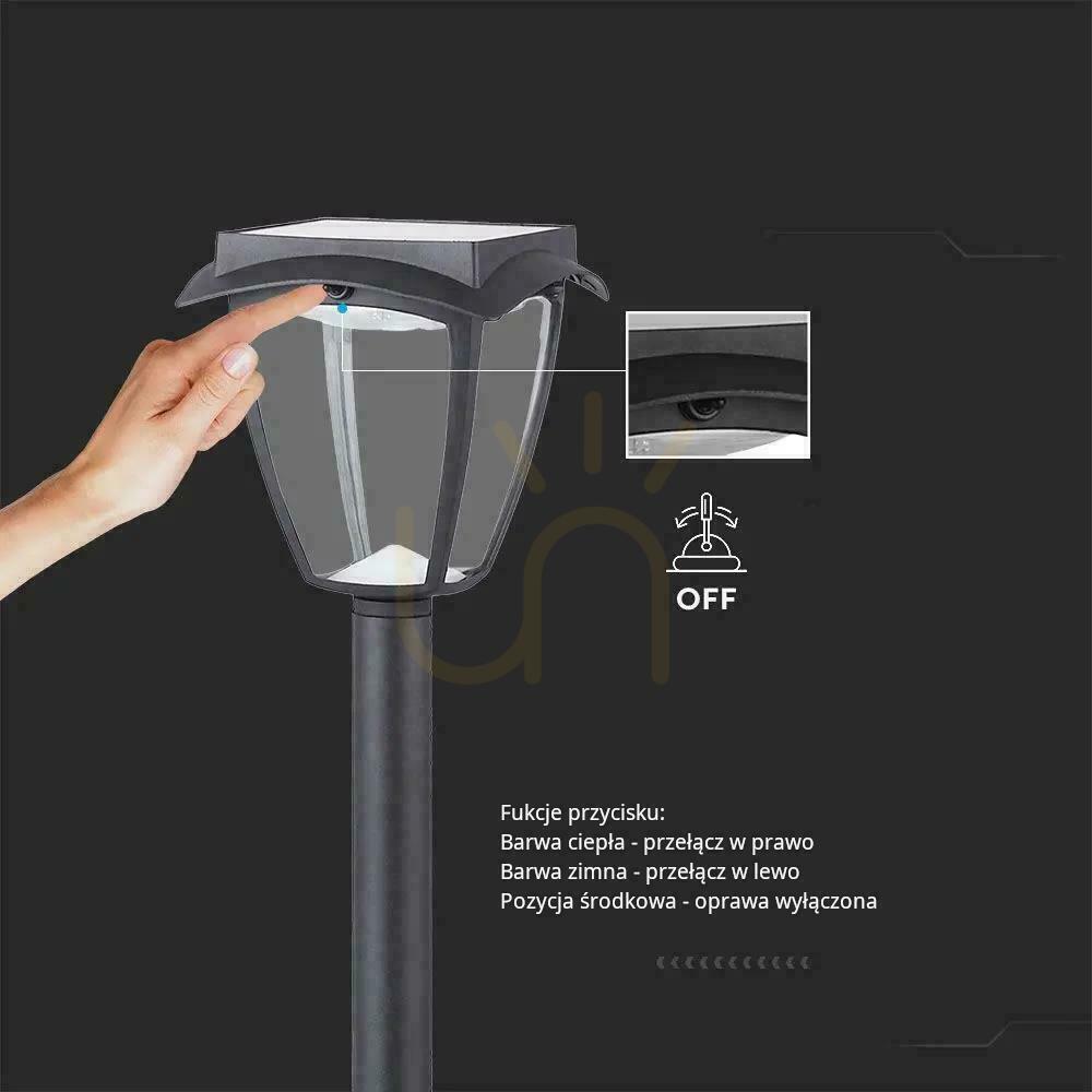 Jelölje be V-TAC 2W LED IP44 93cm 93cm VT-984 3000K + 6000K 110lm napelemes kerti pólus 3 év garancia V-TAC 2W LED IP44 93cm 93cm VT-984 3000K + 6000K 110lm napelemes kerti pólus 3 év garancia