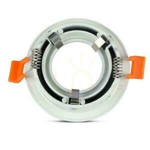 V-TAC VT-876 GU10 süllyesztett lámpakeret fehér kerek Ø8,5 cm 75 mm furat small 5