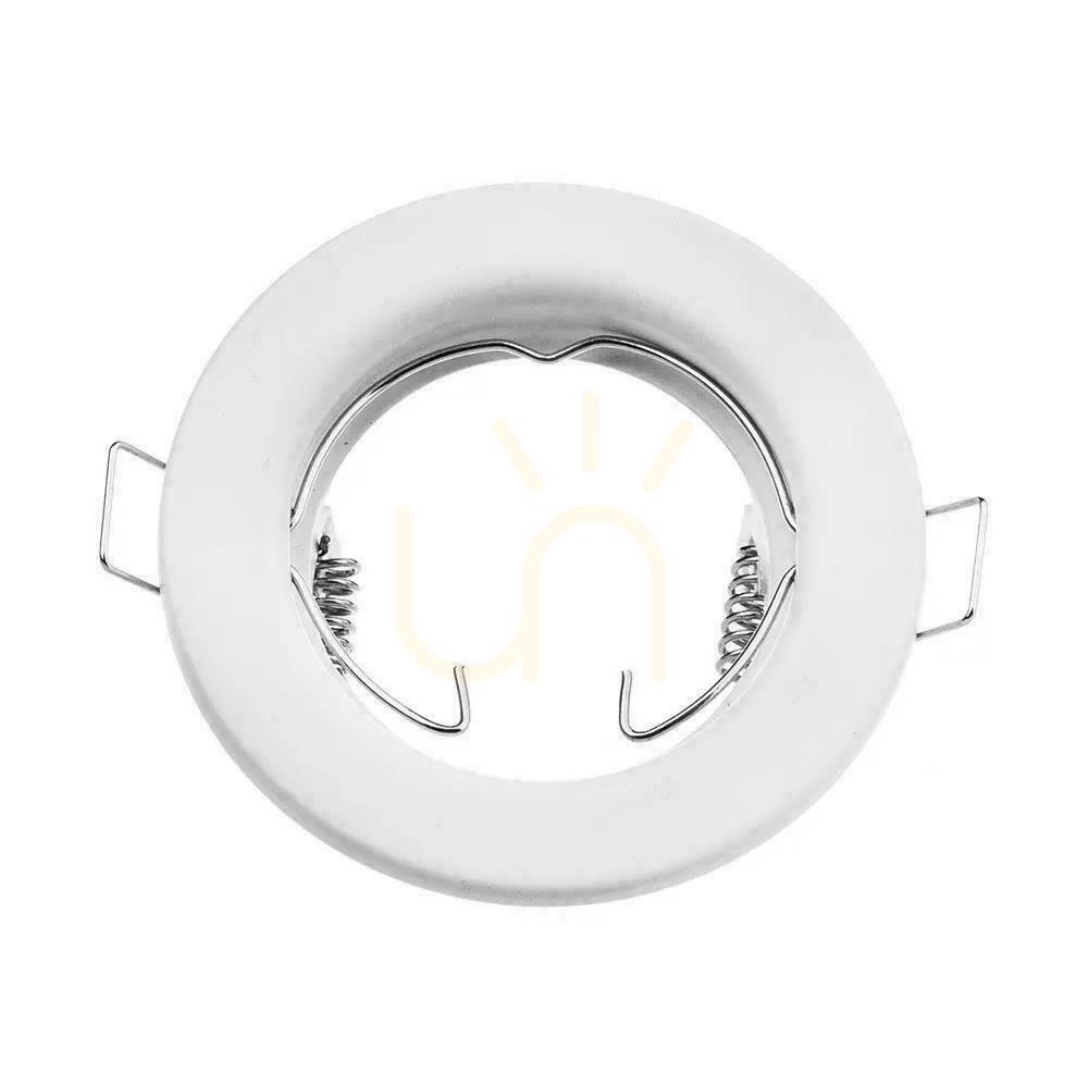 Kilátás V-TAC GU10 süllyesztett spotlámpa kerek fix fehér (2 db-os csomag) VT-778-WH V-TAC GU10 süllyesztett spotlámpa kerek fix fehér (2 db-os csomag) VT-778-WH