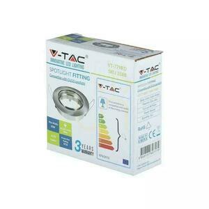 Háló V-TAC GU10 kerek mozgatható szatén VT-779-SN-RD small 4
