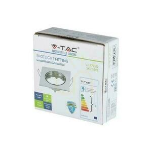 V-TAC GU10 négyzet alakú, mozgatható krómozott VT-779-CH-SQ small 4