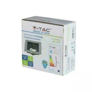 V-TAC alumínium füles GU10 négyzet alakú szatén/fekete VT-781SQ-SN 2 V-TAC alumínium füles GU10 négyzet alakú szatén/fekete VT-781SQ-SN small 2
