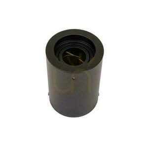 V-TAC VT-796-B GU10 mennyezeti lámpa, fekete alumínium henger, felületre szerelhető, 142 × 100 mm small 1