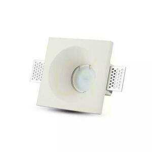 V-TAC GIPS GU10 süllyesztett 103x103 kerek fehér V-TAC VT-859SQ háló. small 0