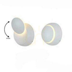 Falra szerelhető 5W V-TAC Bridgelux Chip White White Round VT-757 fali lámpa 4000K 645lm. 2 Falra szerelhető 5W V-TAC Bridgelux Chip White White Round VT-757 fali lámpa 4000K 645lm. small 2