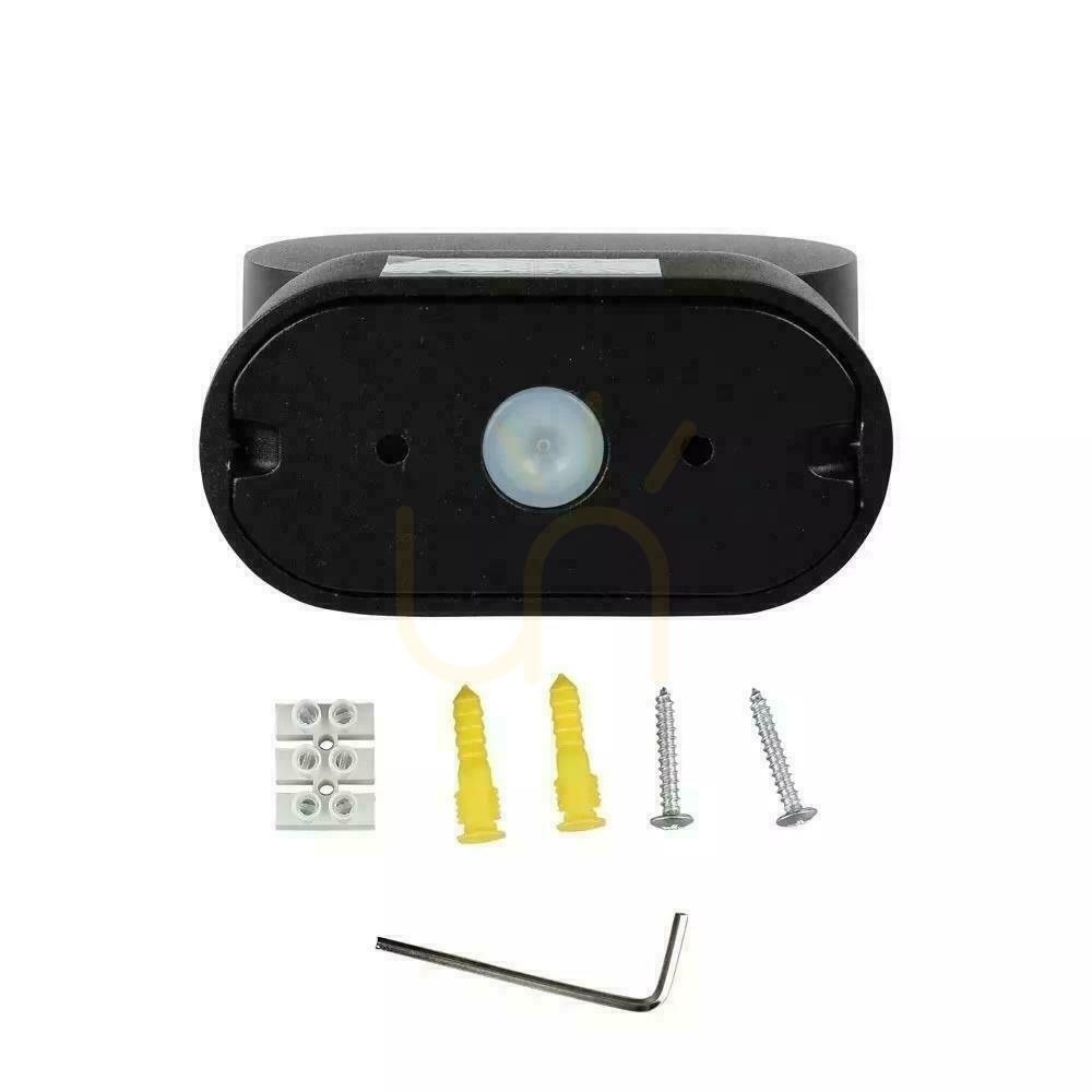Kilátás Fali lámpa V-TAC 6W LED Fekete IP65 Forgatható 350st VT-816 3000K 722lm. Fali lámpa V-TAC 6W LED Fekete IP65 Forgatható 350st VT-816 3000K 722lm.