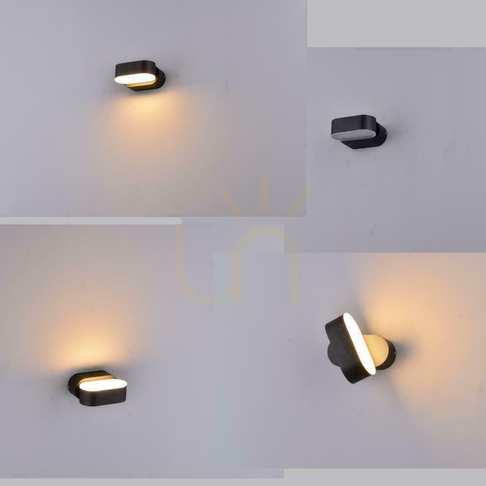 Előnézet Fali lámpa V-TAC 6W LED Fekete IP65 Forgatható 350st VT-816 3000K 722lm. Fali lámpa V-TAC 6W LED Fekete IP65 Forgatható 350st VT-816 3000K 722lm.