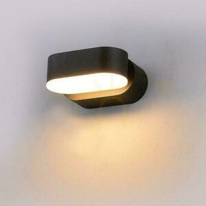 Fali lámpa V-TAC 6W LED Fekete IP65 Forgatható 350st VT-816 4000K 800lm. small 4