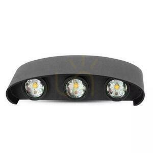Falra szerelhető, felülről lefelé V-TAC 6W LED Fekete IP54 VT-846 3000K 630lm 1 Falra szerelhető, felülről lefelé V-TAC 6W LED Fekete IP54 VT-846 3000K 630lm small 1