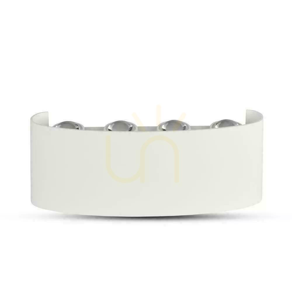 Jelölje be Falra szerelt, felülről lefelé szerelhető V-TAC 8W LED White IP54 VT-848 3000K 870lm. Falra szerelt, felülről lefelé szerelhető V-TAC 8W LED White IP54 VT-848 3000K 870lm.