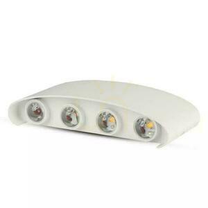 Falra szerelt, felülről lefelé szerelhető V-TAC 8W LED fehér IP54 VT-848 4000K 940lm small 1
