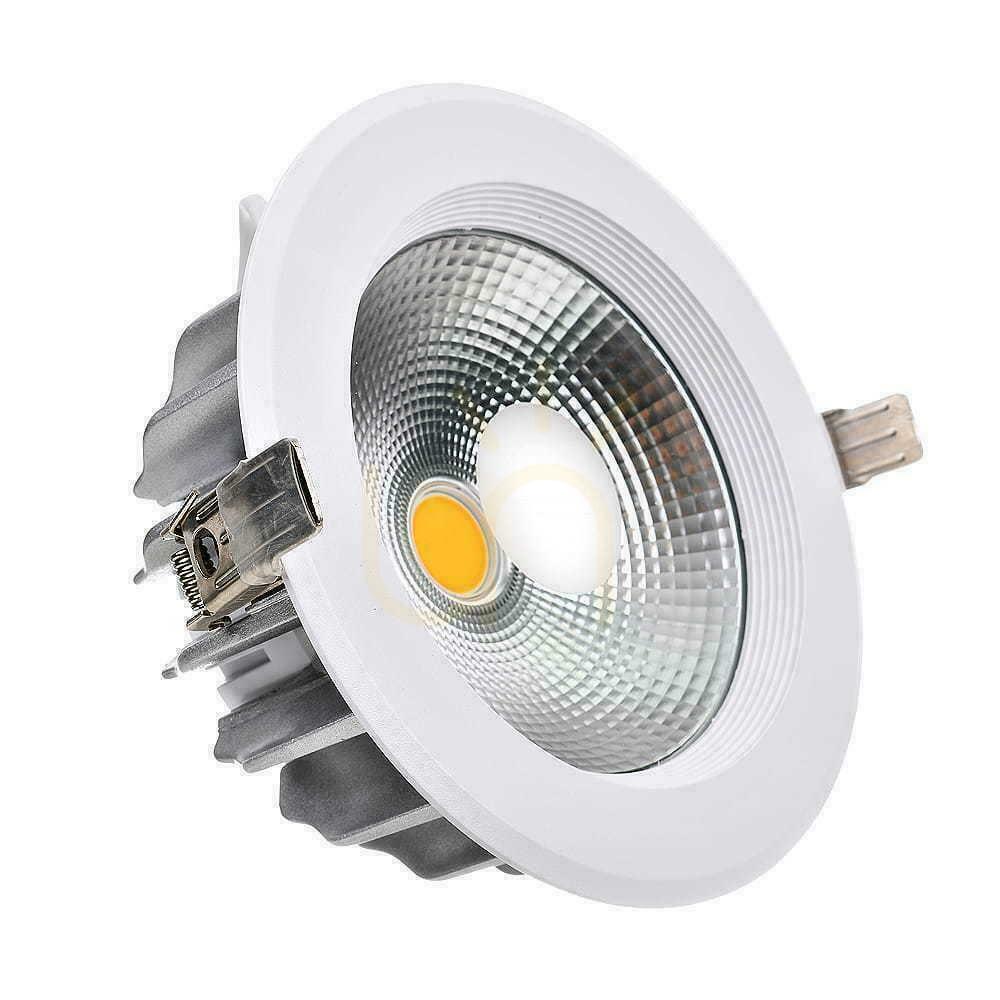Jelölje be LED V-TAC 30W COB Downlight 120Lm/W VT-26301 6000K 3100lm. LED V-TAC 30W COB Downlight 120Lm/W VT-26301 6000K 3100lm.