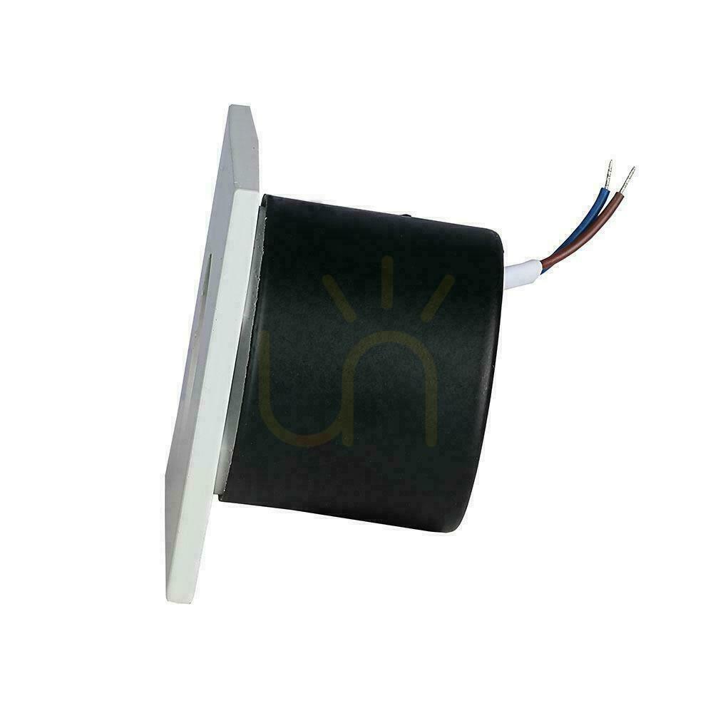 Jelölje be Lépcsőfényszóró 3W LED V-TAC négyzet alakú fehér 230V VT-1109 4000K 270lm Lépcsőfényszóró 3W LED V-TAC négyzet alakú fehér 230V VT-1109 4000K 270lm
