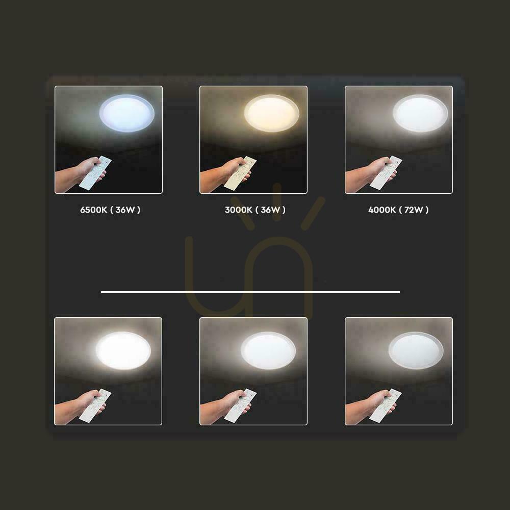 Előadás Mennyezeti plafond V-TAC 40W LED Pilot CCT fi.400 Stars VT-8401 3000K-6500K 2800lm 3000K-6500K 2800lm Mennyezeti plafond V-TAC 40W LED Pilot CCT fi.400 Stars VT-8401 3000K-6500K 2800lm 3000K-6500K 2800lm