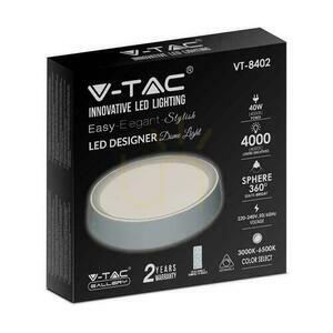 Mennyezeti Plafond V-TAC 40W LED Pilot CCT fi.400 VT-8402 3000K-6500K 4000lm. 1 Mennyezeti Plafond V-TAC 40W LED Pilot CCT fi.400 VT-8402 3000K-6500K 4000lm. small 1