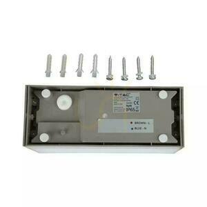 V-TAC 12W LED-es fali lámpatest Top Down szürke IP65 VT-8057 3000K 1150lm 3 V-TAC 12W LED-es fali lámpatest Top Down szürke IP65 VT-8057 3000K 1150lm small 3