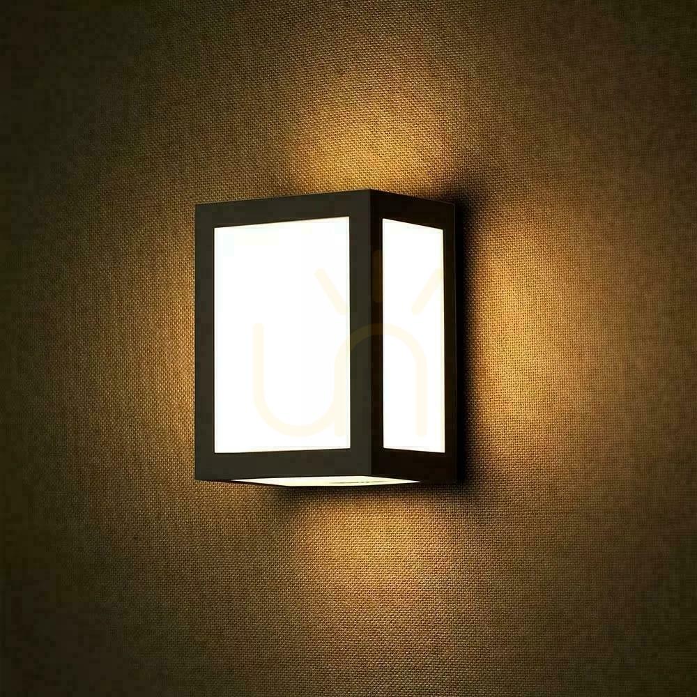 Kilátás V-TAC 12W LED fali lámpatest IP65 Fekete VT-822 4000K 1350lm V-TAC 12W LED fali lámpatest IP65 Fekete VT-822 4000K 1350lm