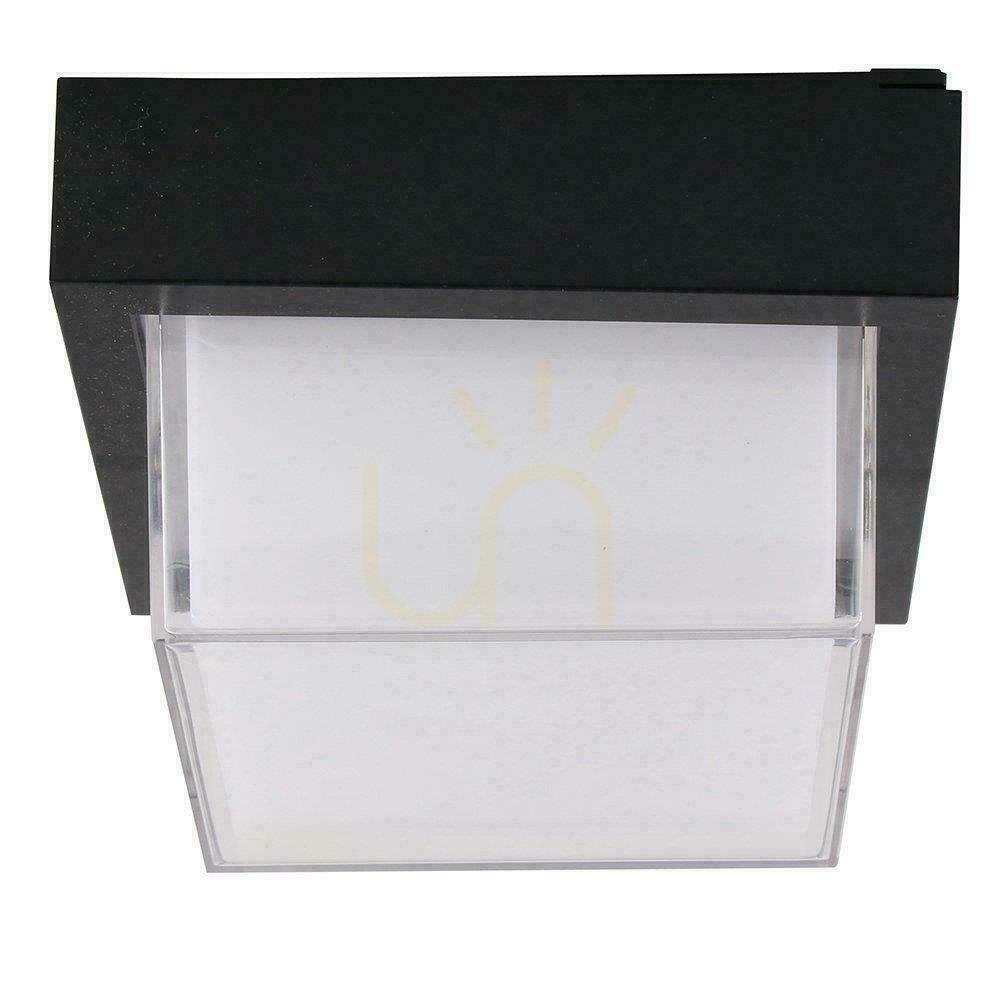Előnézet V-TAC 12W LED lámpatest IP65 Fekete négyzet VT-828 4000K 1280lm V-TAC 12W LED lámpatest IP65 Fekete négyzet VT-828 4000K 1280lm