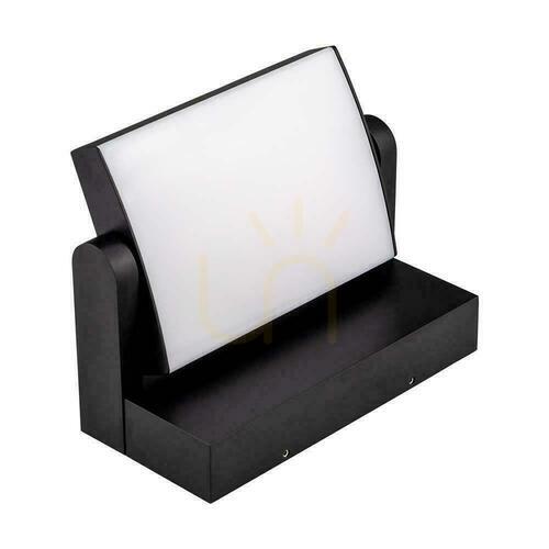 Jelölje be V-TAC 17W LED homlokzati projektoros lámpatest Fekete IP65 VT-11020 3000K 2520lm.