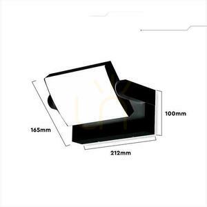 V-TAC 17W LED homlokzati projektoros lámpatest Fekete IP65 VT-11020 4000K 2520lm small 5