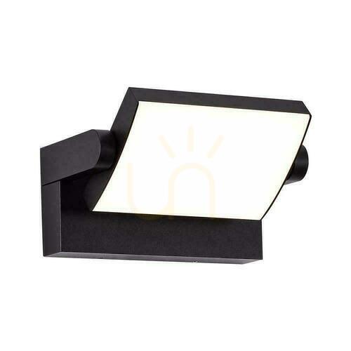 Jelölje be V-TAC 17W LED homlokzati projektoros lámpatest Fekete IP65 VT-11020 4000K 2520lm