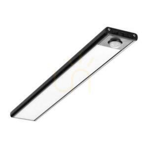 V-TAC 1,5W LED-es szekrény alatti lámpatest Fekete Mozgásérzékelő USB töltés 30cm VT-8141 3000K 110lm small 1