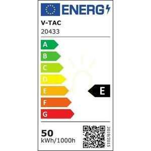 V-TAC SAMSUNG CHIP LED utcai lámpatest vezérléssel és fényérzékelővel 50W 120Lm/W 6500K 5000lm 5 év garancia 5 év garancia small 10