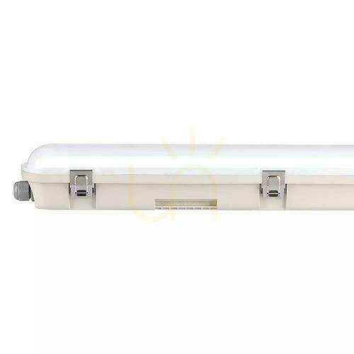 Jelölje be Hermetikus LED lámpatest V-TAC SAMSUNG CHIP 36W 120cm 120Lm/W ML SS Clip mozgásérzékelő VT-120136S 6500K 4320lm 3 év garancia