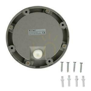 2W LED V-TAC szürke kerek lépcsőfényszóró 230V IP65 VT-1142 3000K 80lm small 5