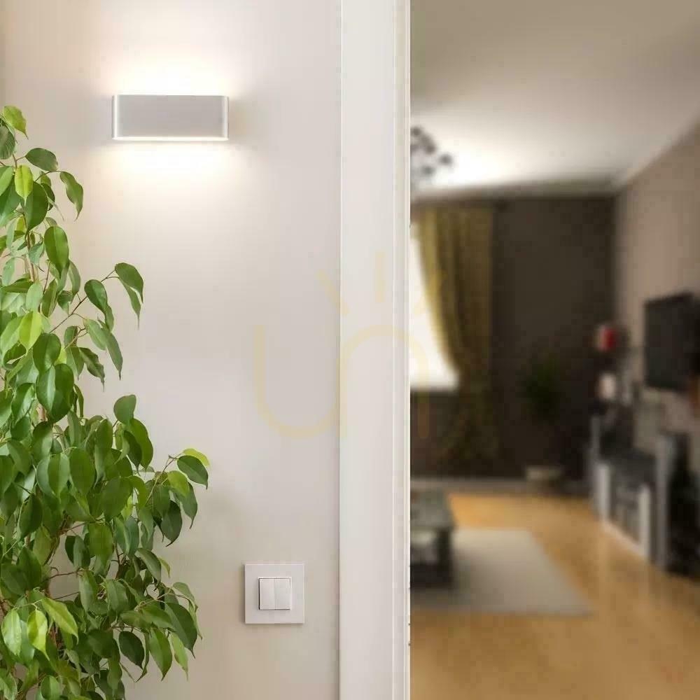 Kijelző V-TAC 9W LED-es fali lámpatest Top Down szürke IP65 VT-8056 4000K 850lm V-TAC 9W LED-es fali lámpatest Top Down szürke IP65 VT-8056 4000K 850lm