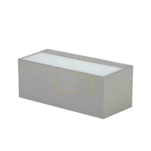 Jelölje be V-TAC 12W LED-es fali lámpatest Top Down szürke IP65 VT-8057 6400K 1150lm