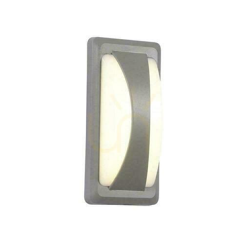 Jelölje be V-TAC 12W LED-es fali lámpatest szürke IP65 VT-8058 6400K 1160lm
