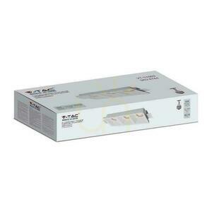 V-TAC VT-11003 süllyesztett gipsz lámpatest, 3 × GU10, fehér, 280 × 100 mm small 1