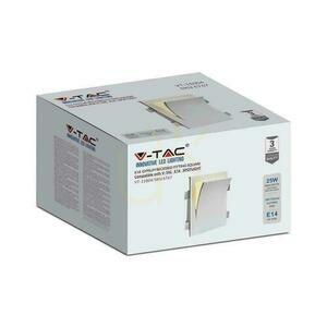 V-TAC gipsz lámpatest falra szerelhető E14 fehér 255x315 VT-11004 3 év garancia 2 V-TAC gipsz lámpatest falra szerelhető E14 fehér 255x315 VT-11004 3 év garancia small 2
