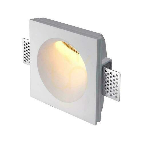 Jelölje be Gipsz V-TAC GU10 fali lámpatest 120x120 VT-11009 3 év garancia.